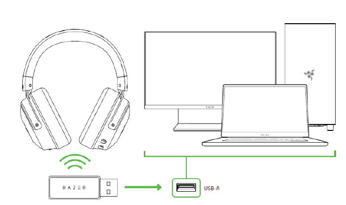 Razer Kraken V3 X Wired USB Gaming Headset-8