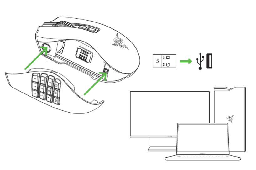 Razer Naga Pro Wireless Gaming Mouse User Guide Razer Naga Pro Wireless Gaming Mouse 10