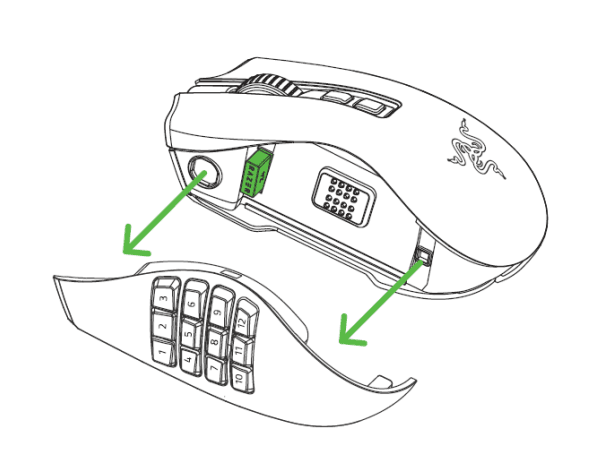 Razer Naga Pro Wireless Gaming Mouse User Guide Razer Naga Pro Wireless Gaming Mouse 9