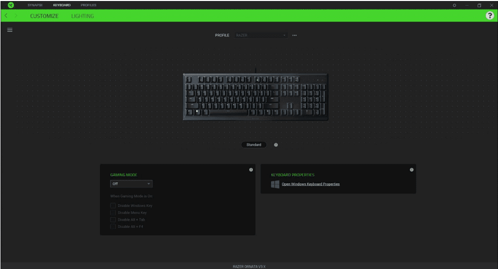 Razer Ornata V3 X Gaming Keyboard-24