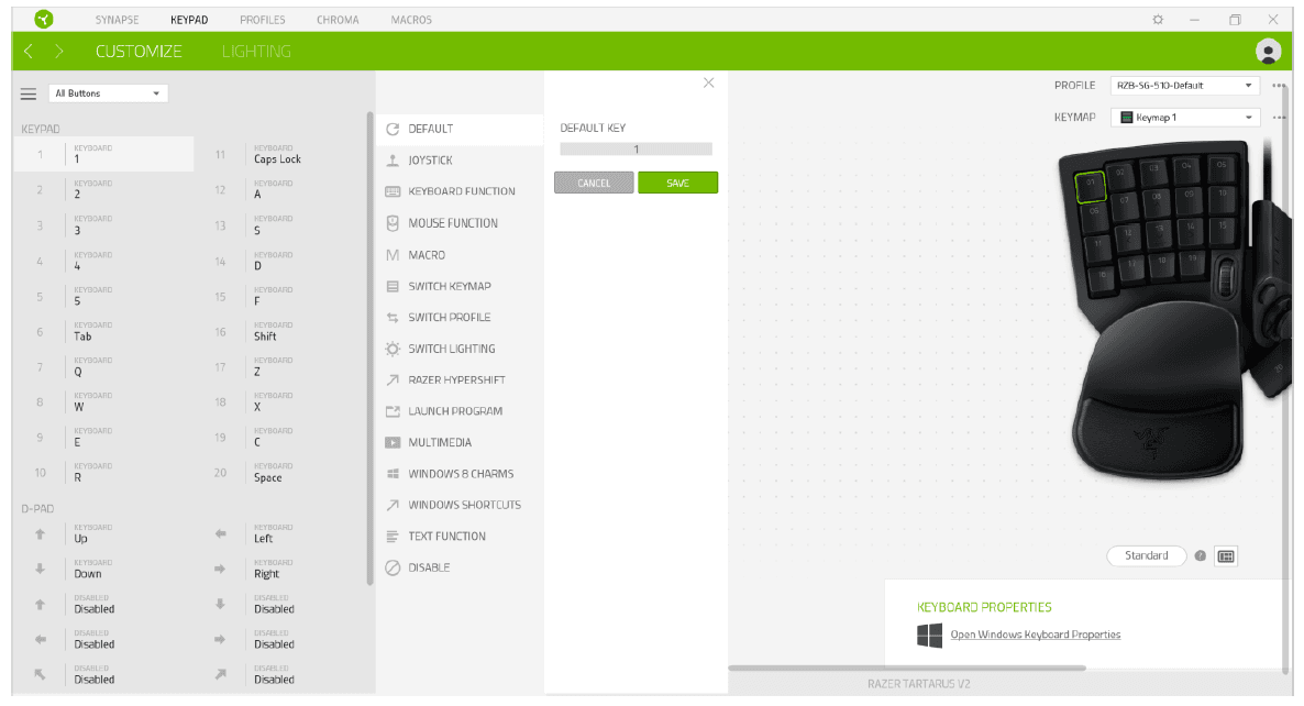 Razer Tartarus V2 Gaming Keypad User Guide Razer Tartarus V2 Gaming Keypad User Guide-11