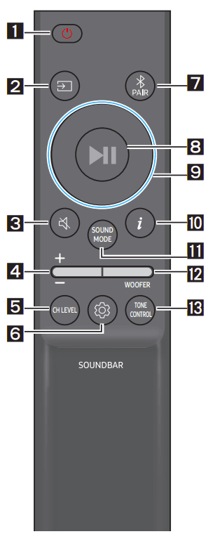 SAMSUNG HW-B57C B-Series Soundbar User Manual SAMSUNG HW-B57C B-Series Soundbar-6
