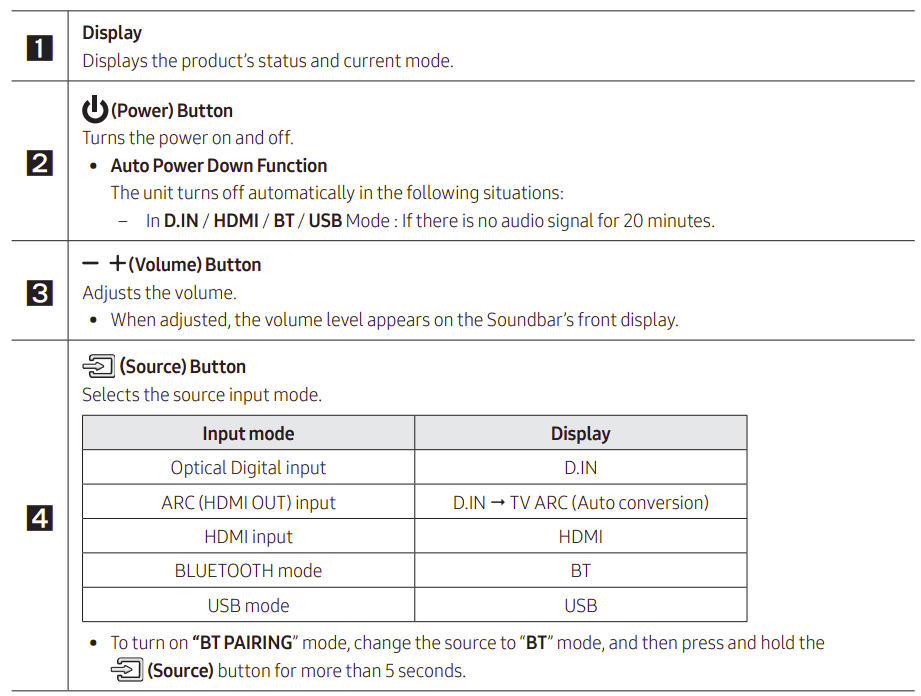 SAMSUNG HW-B650 Soundbar User Manual SAMSUNG HW-B650 Soundbar User Manual-1
