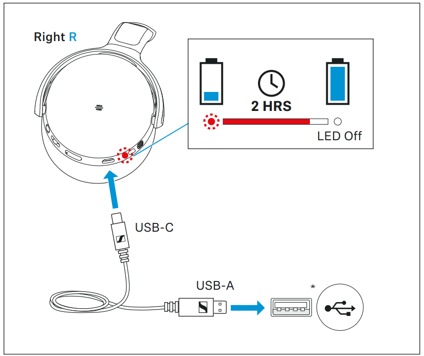 SENNHEISER HD 350BT Around-Ear Wireless Headphones 8