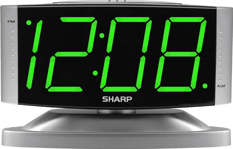SHARP SPC033 Digital Clock with Alarm-featured