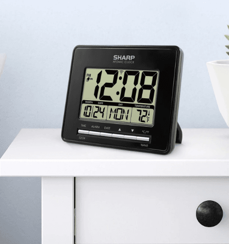 SHARP SPC1010ODX Accu-Set Digital Wall Clock User Manual SHARP SPC1010ODX Accu-Set Digital Wall Clock-product