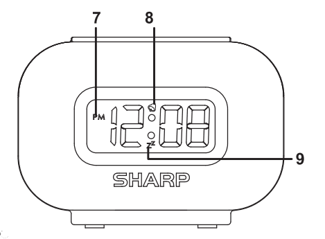 SHARP SPC538 Digital Clock with Alarm User Manual SHARP SPC538 Digital Clock with Alarm-2