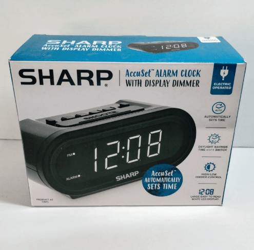 SHARP SPC538 Digital Clock with Alarm User Manual SHARP SPC538 Digital Clock with Alarm-product
