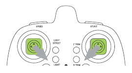 SHARPER IMAGE RC Glow Up Stunt Drone-1