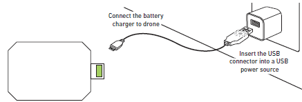 SHARPER IMAGE RC Glow Up Stunt Drone-3