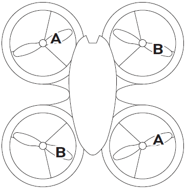 SHARPER IMAGE RC Glow Up Stunt Drone-4