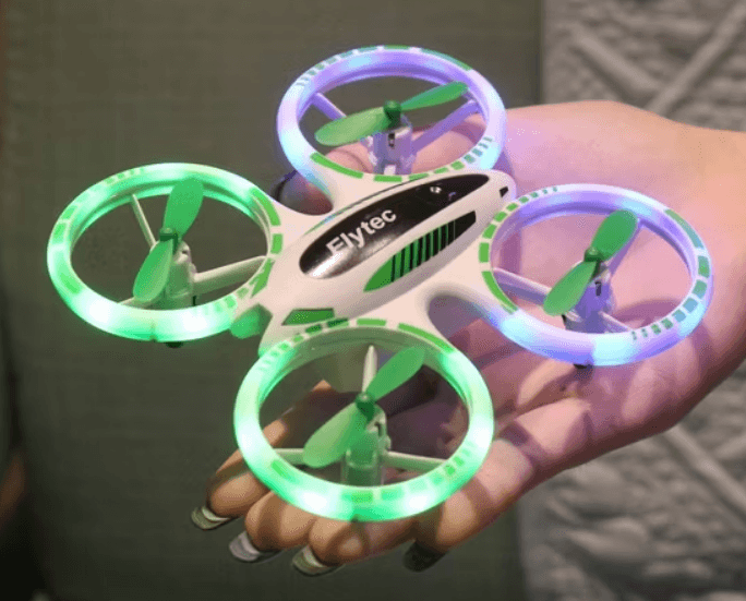 SHARPER IMAGE RC Glow Up Stunt Drone-featured