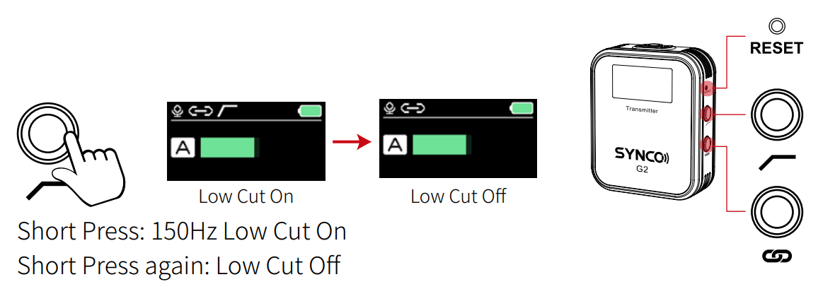 SYNCO G2A2 Wireless Lavalier Microphone User Manual SYNCO G2A2 Wireless Lavalier Microphone 16