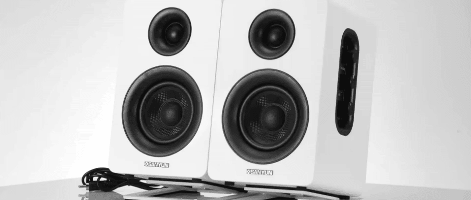 Sanyun SW208 Active Bluetooth Bookshelf Speakers User Manual Sanyun SW208 Active Bluetooth Bookshelf Speakers-featured