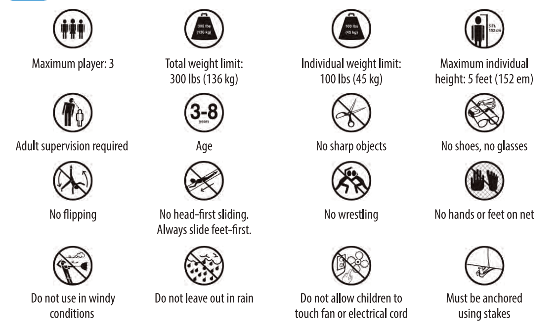 SereneLife SLIB930 Inflatable Jumping Castle 17