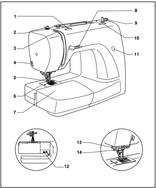 Singer 3116 Simple Sewing Machine 1