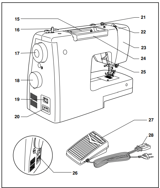 Singer 3116 Simple Sewing Machine 2