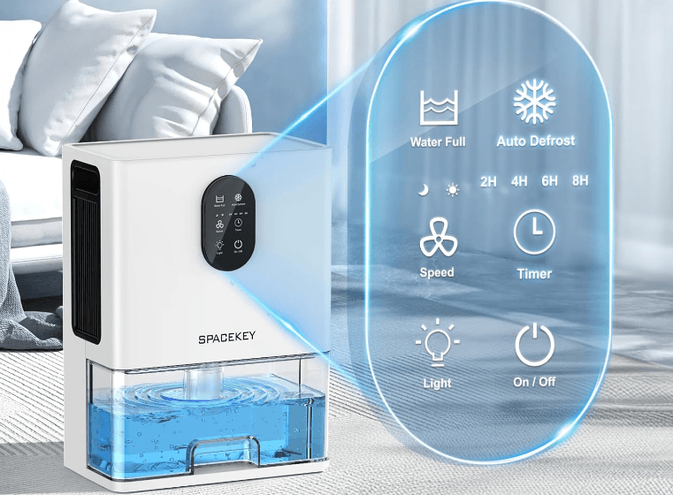 Spacekey QIG-D02 Dehumidifier-featured