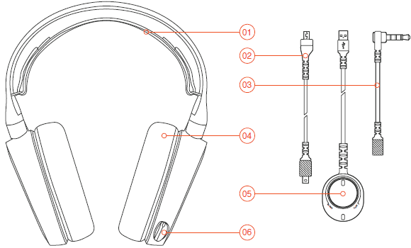 SteelSeries Arctis 5 RGB Gaming Headset-1