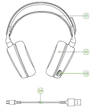 SteelSeries Arctis 9X Wireless Gaming Headset-1