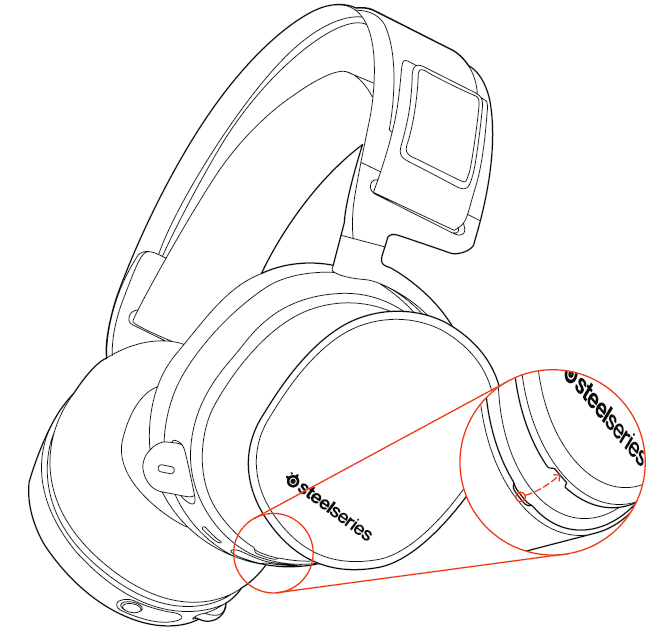 SteelSeries Arctis Pro Wireless Gaming Headset User Manual-15