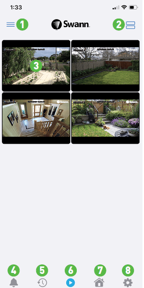 Swann Fourtify 4 Camera Wi-Fi Home Security System-1