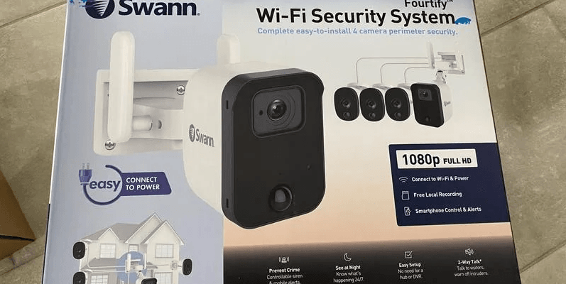 Swann Fourtify 4 Camera Wi-Fi Home Security System-featured