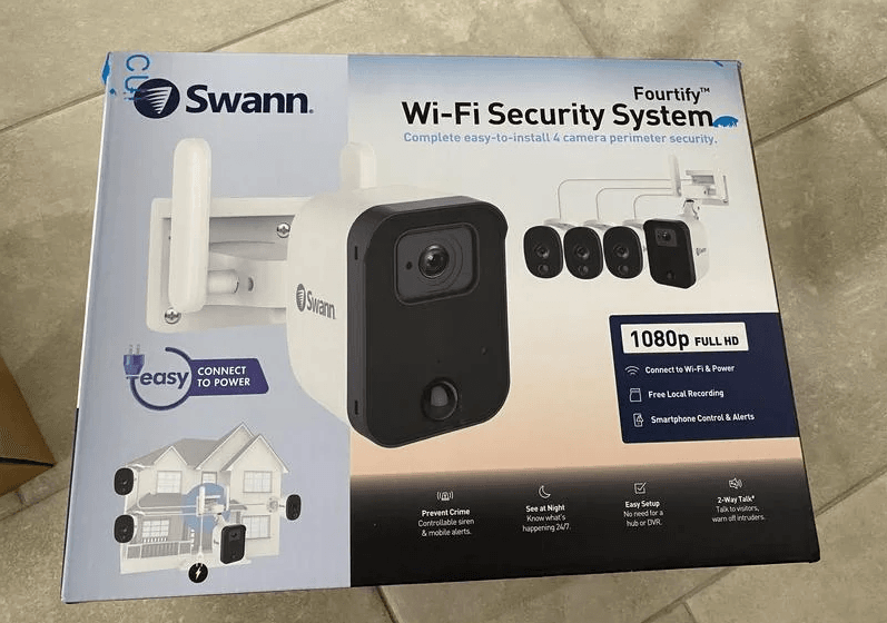 Swann Fourtify 4 Camera Wi-Fi Home Security System-featured