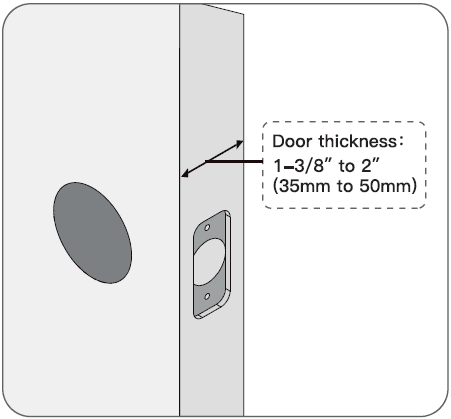 TeeHO Keyless Entry Door Lock with Keypad-10