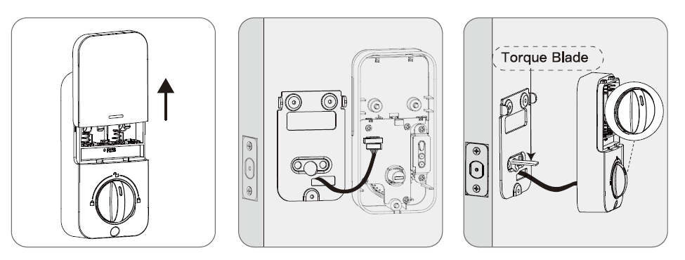 TeeHO Keyless Entry Door Lock with Keypad-17