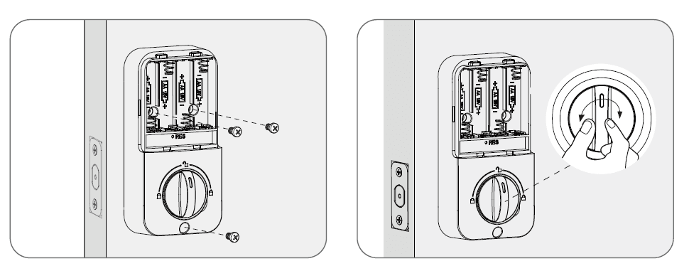 TeeHO Keyless Entry Door Lock with Keypad-18