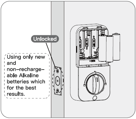 TeeHO Keyless Entry Door Lock with Keypad-19