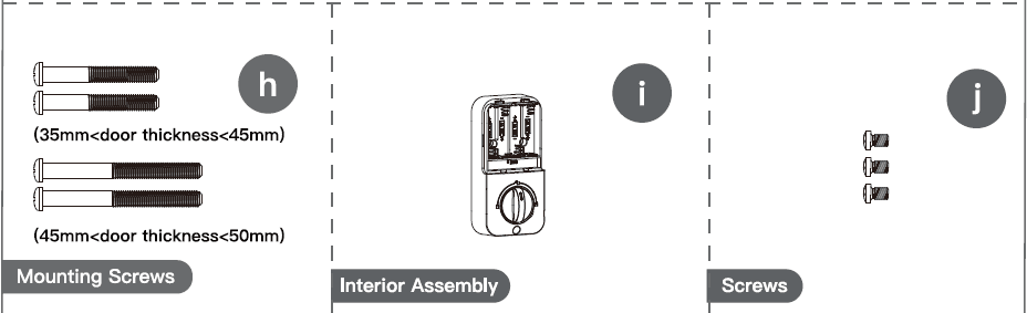 TeeHO Keyless Entry Door Lock with Keypad-5
