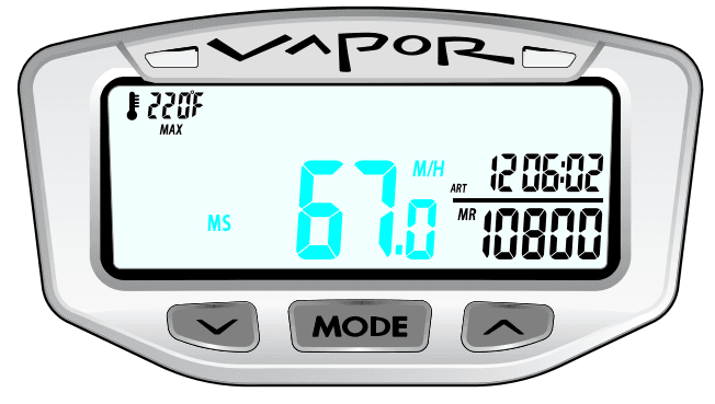 Trail Tech Vapor Motorcycle Gauge User Manual Trail Tech Vapor Motorcycle Gauge 27