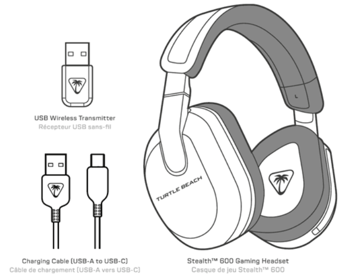 Turtle Beach Stealth 600 Wireless Amplified Gaming Headset User Manual-1