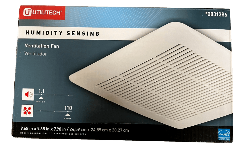 Utilitech 7123 Heater Ventilation Fan User Manual