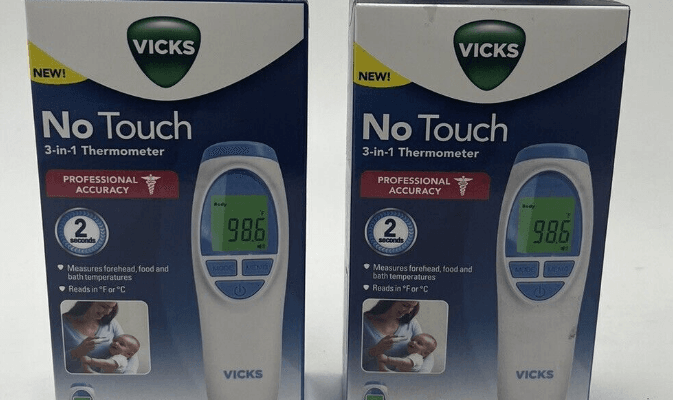 Vicks VNT200 No Touch 3-in-1 Thermometer-featured
