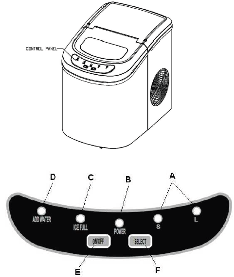 VivoHome VH289 Countertop Automatic Ice Cube Maker Machine-2