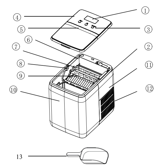 VivoHome VH789 Electric Countertop Ice Maker User Manual VivoHome VH789 Electric Countertop Ice Maker User Manual-1