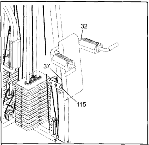 Weider pro 4850 Weight System-19