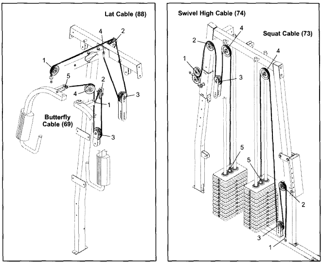 Weider pro 4850 Weight System-28