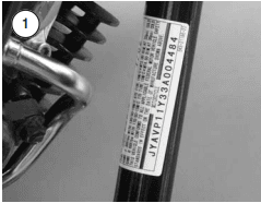 Yamaha V star 1100 Bike-1