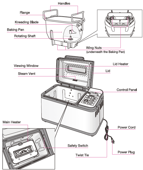 Zojirushi BB-PAC20 Bread Maker-1