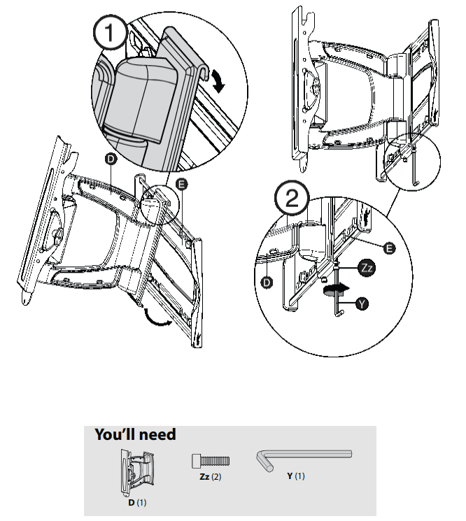 8Rocketfish RFTVMFM03V2 Tv Wall Mount-29