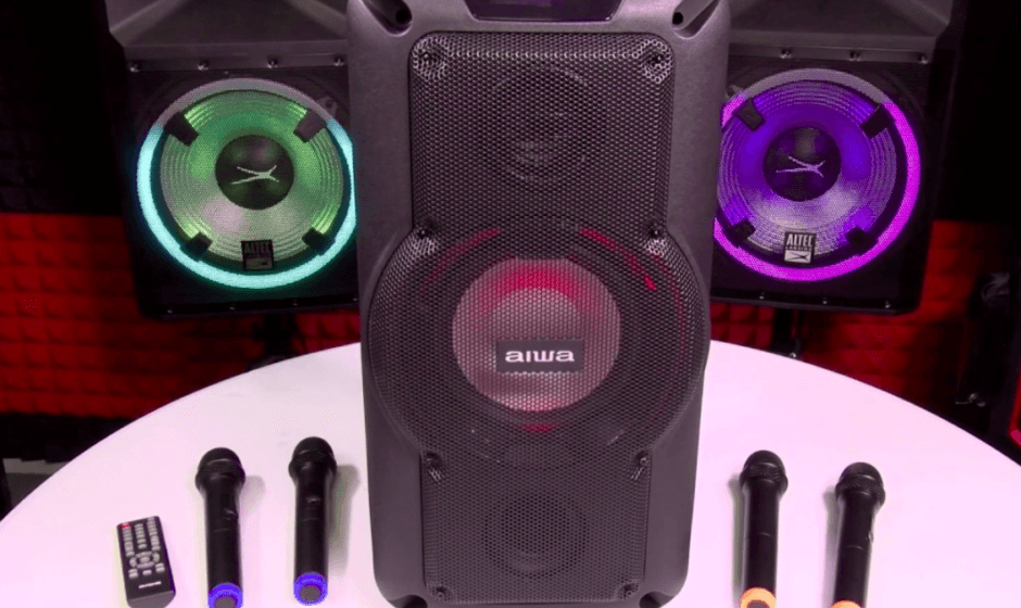 AIWA Exos X8 Portale Party Speaker-feat