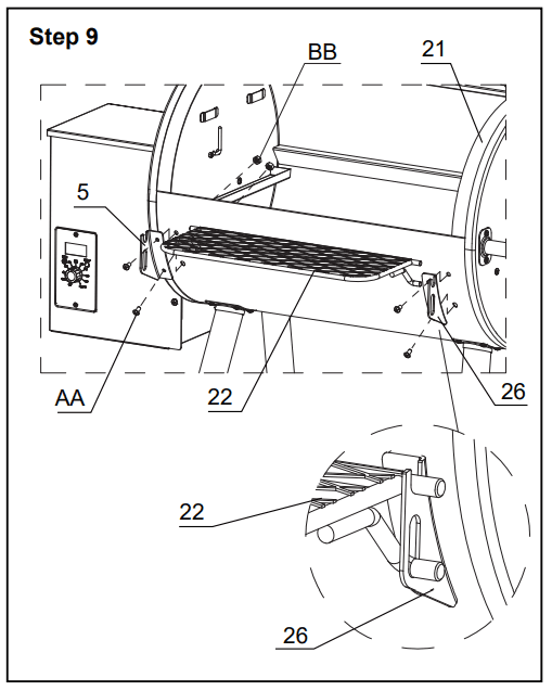 Academy Outdoor Gourmet Triton Pellet Grill-22