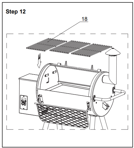 Academy Outdoor Gourmet Triton Pellet Grill-26