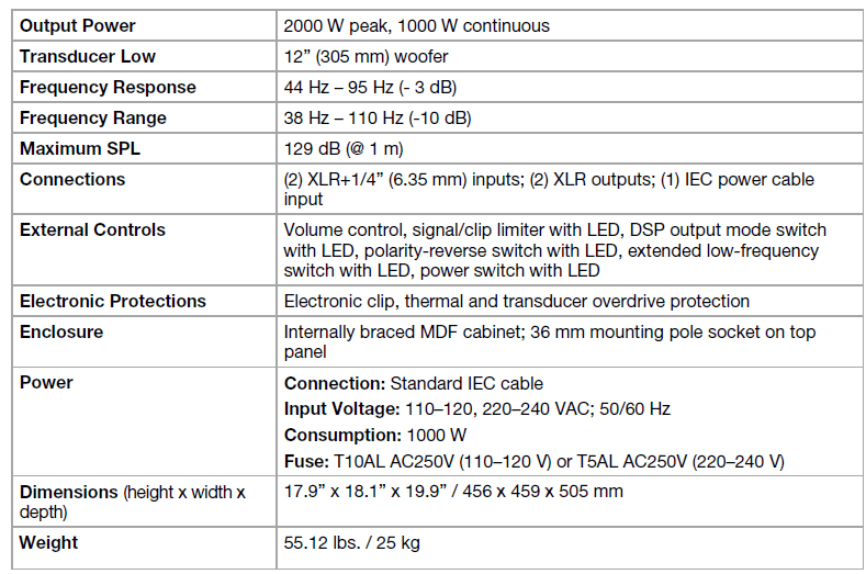 Alto Professional TS310 2000W 2-Way Loudspeaker 6