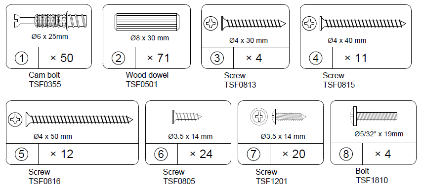 Ameriwood Home Ashton Lane Fireplace TV Stand-2