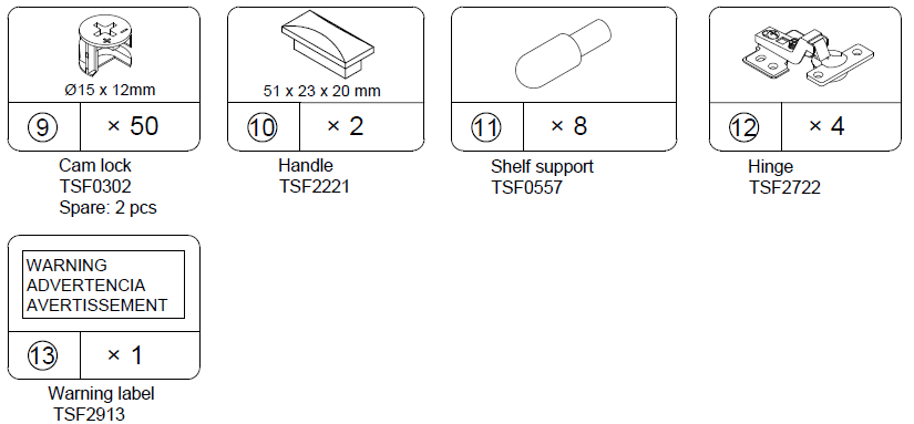 Ameriwood Home Ashton Lane Fireplace TV Stand-3